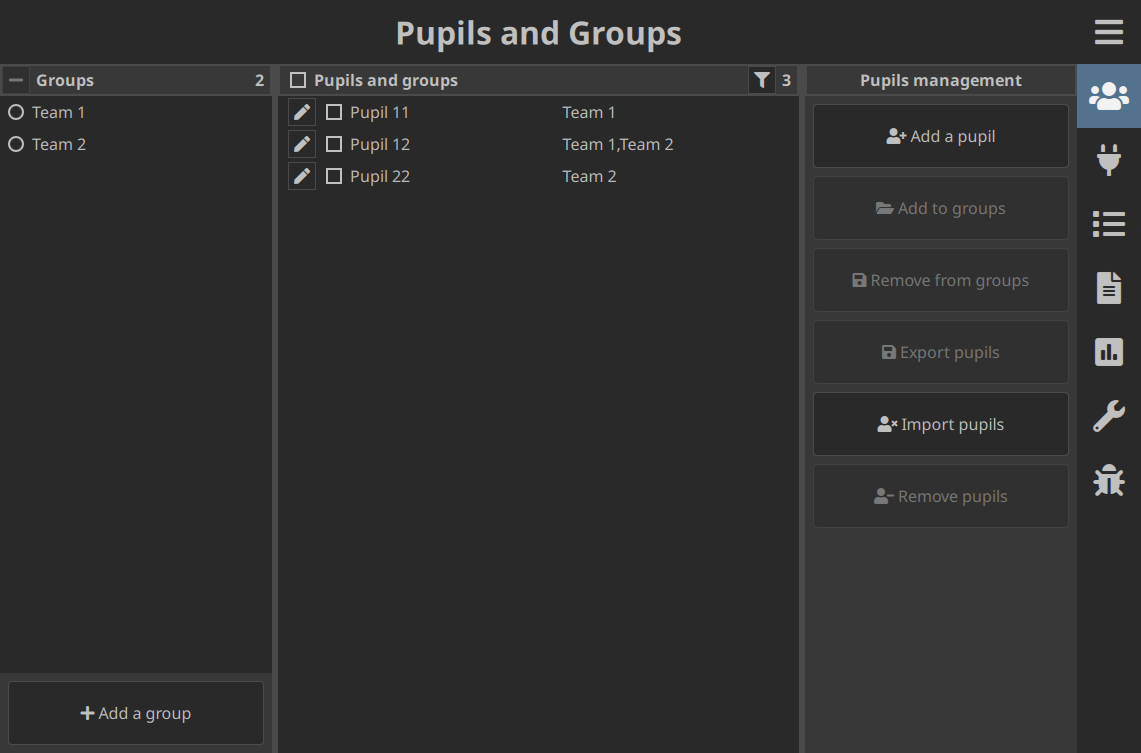gcompris-teachers interface